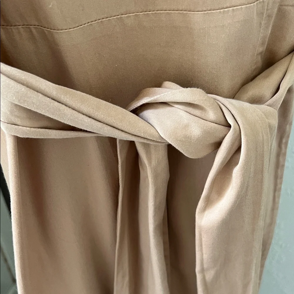 Mara Hoffman Camel Tan Long Sleeve Wrap Dress - Picture 5 of 12